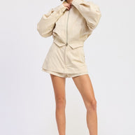 OVERSIZED LONG SLEEVE COLLARED JACKET-Emory Park-[option4]-[option5]-[option6]-[option7]-[option8]-Shop-Boutique-Clothing-for-Women-Online