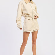 OVERSIZED LONG SLEEVE COLLARED JACKET-Emory Park-[option4]-[option5]-[option6]-[option7]-[option8]-Shop-Boutique-Clothing-for-Women-Online
