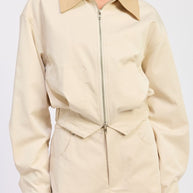 OVERSIZED LONG SLEEVE COLLARED JACKET-Emory Park-[option4]-[option5]-[option6]-[option7]-[option8]-Shop-Boutique-Clothing-for-Women-Online