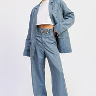 OVERSIZED BUTTON UP BLAZER-Emory Park-[option4]-[option5]-[option6]-[option7]-[option8]-Shop-Boutique-Clothing-for-Women-Online