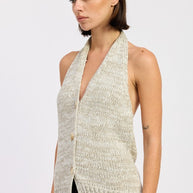 HLATER NECK BUTTON FRONT KNIT TOP-Emory Park-[option4]-[option5]-[option6]-[option7]-[option8]-Shop-Boutique-Clothing-for-Women-Online