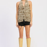 HLATER NECK BUTTON FRONT KNIT TOP-Emory Park-[option4]-[option5]-[option6]-[option7]-[option8]-Shop-Boutique-Clothing-for-Women-Online