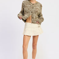 FITTED LONG SLEEVE BUTTON UP FRONT CARDIGAN-Emory Park-[option4]-[option5]-[option6]-[option7]-[option8]-Shop-Boutique-Clothing-for-Women-Online