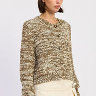 FITTED LONG SLEEVE BUTTON UP FRONT CARDIGAN-Emory Park-[option4]-[option5]-[option6]-[option7]-[option8]-Shop-Boutique-Clothing-for-Women-Online