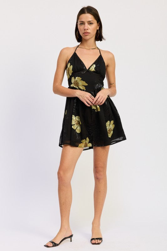 MINI FLORAL HALTER DRESS-Emory Park-[option4]-[option5]-[option6]-[option7]-[option8]-Shop-Boutique-Clothing-for-Women-Online