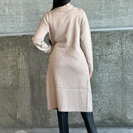 Collard Neck Drop Shoulder Pocket Cardigan-ACG Los Angeles-[option4]-[option5]-[option6]-[option7]-[option8]-Shop-Boutique-Clothing-for-Women-Online