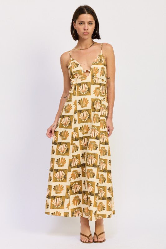 MAXI SHELL BEADED SLEEVELESS DRESS-Emory Park-[option4]-[option5]-[option6]-[option7]-[option8]-Shop-Boutique-Clothing-for-Women-Online