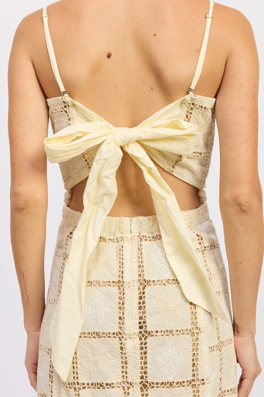 SQAURE NECK MINI CROCHET LACE BEADED DRESS-Emory Park-[option4]-[option5]-[option6]-[option7]-[option8]-Shop-Boutique-Clothing-for-Women-Online