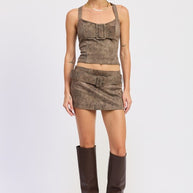 LOW RISE MINI BELTED SKIRT-Emory Park-[option4]-[option5]-[option6]-[option7]-[option8]-Shop-Boutique-Clothing-for-Women-Online