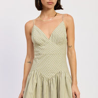 MINI RUFFLE STRIPED DRESS-Emory Park-[option4]-[option5]-[option6]-[option7]-[option8]-Shop-Boutique-Clothing-for-Women-Online