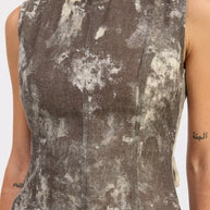 DENIM TANK TOP OPEN BACK TIE-Emory Park-[option4]-[option5]-[option6]-[option7]-[option8]-Shop-Boutique-Clothing-for-Women-Online