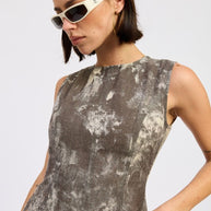 DENIM TANK TOP OPEN BACK TIE-Emory Park-[option4]-[option5]-[option6]-[option7]-[option8]-Shop-Boutique-Clothing-for-Women-Online