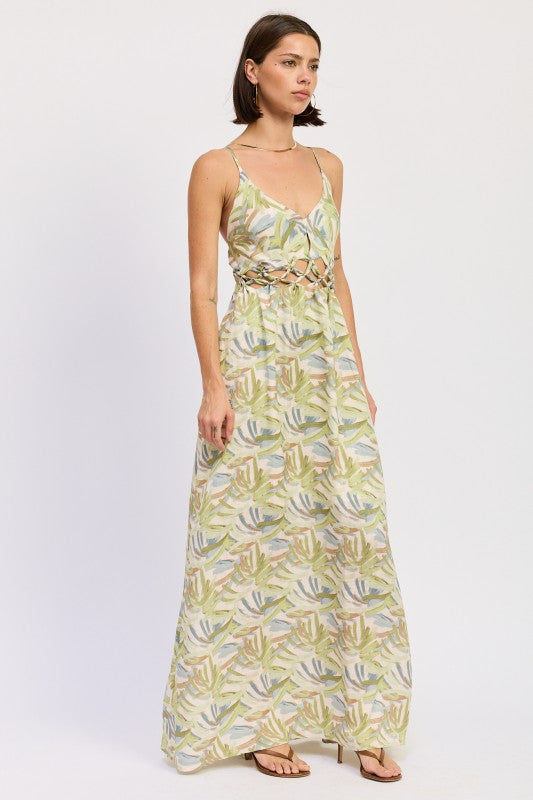 MAXI OPEN TIE BACK DRESS-Emory Park-[option4]-[option5]-[option6]-[option7]-[option8]-Shop-Boutique-Clothing-for-Women-Online