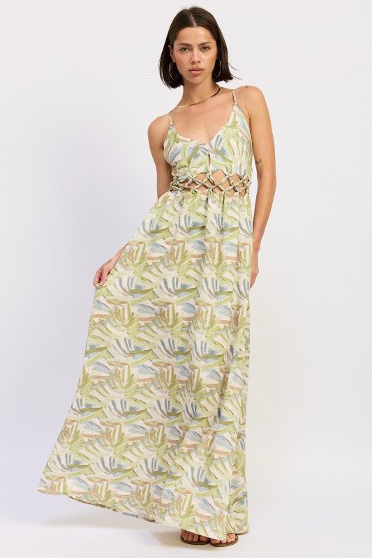 MAXI OPEN TIE BACK DRESS-Emory Park-[option4]-[option5]-[option6]-[option7]-[option8]-Shop-Boutique-Clothing-for-Women-Online