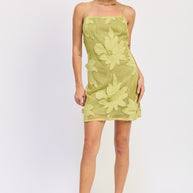 MINI FLORAL APPLIQUE DRESS-Emory Park-[option4]-[option5]-[option6]-[option7]-[option8]-Shop-Boutique-Clothing-for-Women-Online