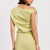 ASYMMETRICAL MINI SIDE TIE DRESS-Emory Park-[option4]-[option5]-[option6]-[option7]-[option8]-Shop-Boutique-Clothing-for-Women-Online