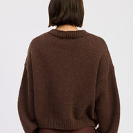 V NECK BUTTON FRONT APPLIQUE CARDIGAN-Emory Park-[option4]-[option5]-[option6]-[option7]-[option8]-Shop-Boutique-Clothing-for-Women-Online