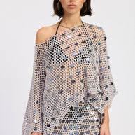 OVERSIZED SHELL TRIM CROCHET PONCHO-Emory Park-[option4]-[option5]-[option6]-[option7]-[option8]-Shop-Boutique-Clothing-for-Women-Online