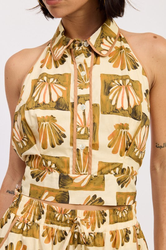 HIGH COLLARED BACKLESS HALTER TOP-Emory Park-[option4]-[option5]-[option6]-[option7]-[option8]-Shop-Boutique-Clothing-for-Women-Online