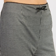GINGHAM CAPRI PANTS WITH LACE TRIM-Emory Park-[option4]-[option5]-[option6]-[option7]-[option8]-Shop-Boutique-Clothing-for-Women-Online