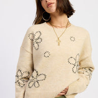 FLORAL WHIPSTITCH SWEATER-Emory Park-[option4]-[option5]-[option6]-[option7]-[option8]-Shop-Boutique-Clothing-for-Women-Online