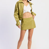 LOW RISE EMBOSSED MINI SKIRT-Emory Park-[option4]-[option5]-[option6]-[option7]-[option8]-Shop-Boutique-Clothing-for-Women-Online