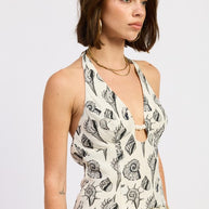 BEADED CUTOUT HALTER TOP-Emory Park-[option4]-[option5]-[option6]-[option7]-[option8]-Shop-Boutique-Clothing-for-Women-Online