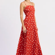 SQUARED NECK OPEN BACK MAXI DRESS-Emory Park-[option4]-[option5]-[option6]-[option7]-[option8]-Shop-Boutique-Clothing-for-Women-Online