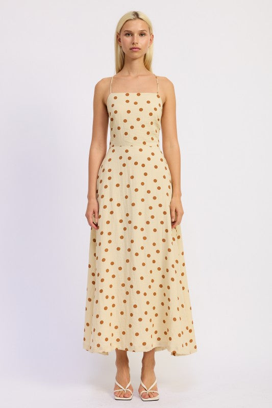 SQUARED NECK OPEN BACK MAXI DRESS-Emory Park-BUTTER-S-[option4]-[option5]-[option6]-[option7]-[option8]-Shop-Boutique-Clothing-for-Women-Online