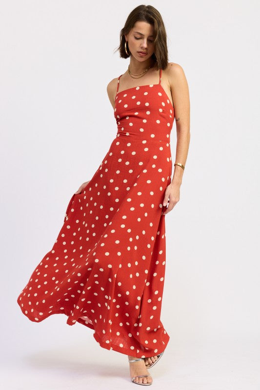 SQUARED NECK OPEN BACK MAXI DRESS-Emory Park-[option4]-[option5]-[option6]-[option7]-[option8]-Shop-Boutique-Clothing-for-Women-Online