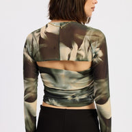 PRINTED MUSH TUBE TOP WITH DETACHABLE SHRUG-Emory Park-[option4]-[option5]-[option6]-[option7]-[option8]-Shop-Boutique-Clothing-for-Women-Online
