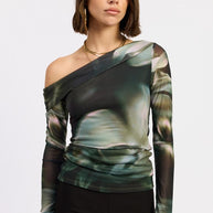 ASYMMETRICAL OFF SHOULDER MESH TOP-Emory Park-[option4]-[option5]-[option6]-[option7]-[option8]-Shop-Boutique-Clothing-for-Women-Online