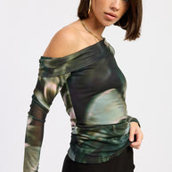 ASYMMETRICAL OFF SHOULDER MESH TOP-Emory Park-[option4]-[option5]-[option6]-[option7]-[option8]-Shop-Boutique-Clothing-for-Women-Online