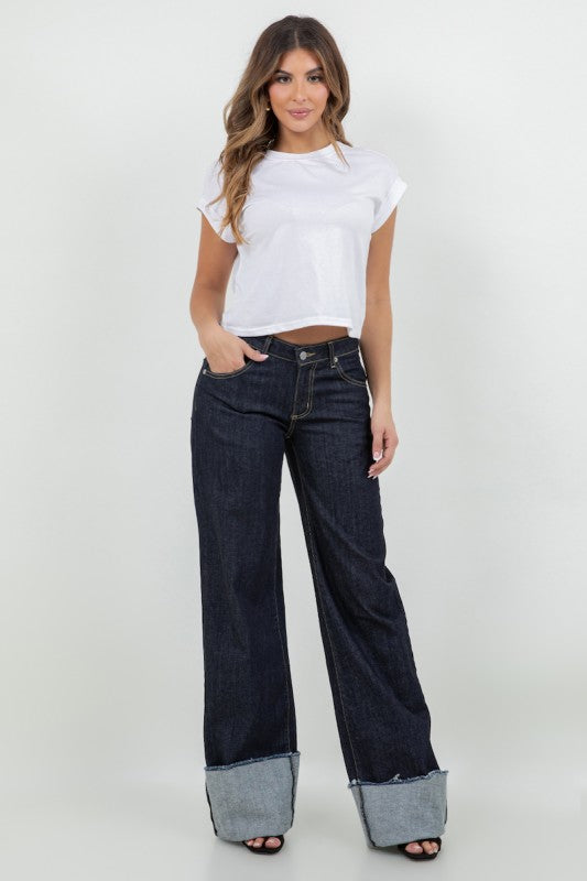 Gary Low Rise Jean in Rinse Wash-GJG Denim-[option4]-[option5]-[option6]-[option7]-[option8]-Shop-Boutique-Clothing-for-Women-Online