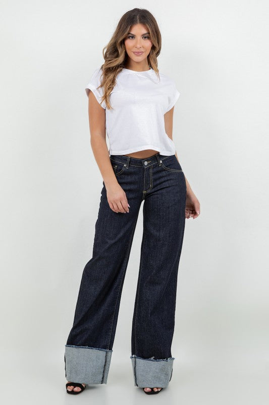 Gary Low Rise Jean in Rinse Wash-GJG Denim-[option4]-[option5]-[option6]-[option7]-[option8]-Shop-Boutique-Clothing-for-Women-Online