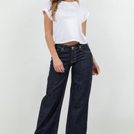 Gary Low Rise Jean in Rinse Wash-GJG Denim-[option4]-[option5]-[option6]-[option7]-[option8]-Shop-Boutique-Clothing-for-Women-Online