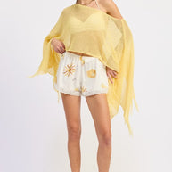 FRINGE HEM PONCHO TOP-Emory Park-[option4]-[option5]-[option6]-[option7]-[option8]-Shop-Boutique-Clothing-for-Women-Online