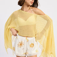 FRINGE HEM PONCHO TOP-Emory Park-BANANA-S-[option4]-[option5]-[option6]-[option7]-[option8]-Shop-Boutique-Clothing-for-Women-Online