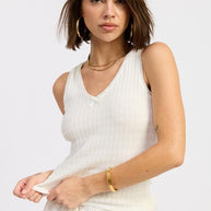 V NECK SLEEVELESS RIB TANK TOP-Emory Park-[option4]-[option5]-[option6]-[option7]-[option8]-Shop-Boutique-Clothing-for-Women-Online