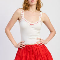 CROCHET STRAP SCALLOPED TANK TOP-Emory Park-OFF WHITE-S-[option4]-[option5]-[option6]-[option7]-[option8]-Shop-Boutique-Clothing-for-Women-Online