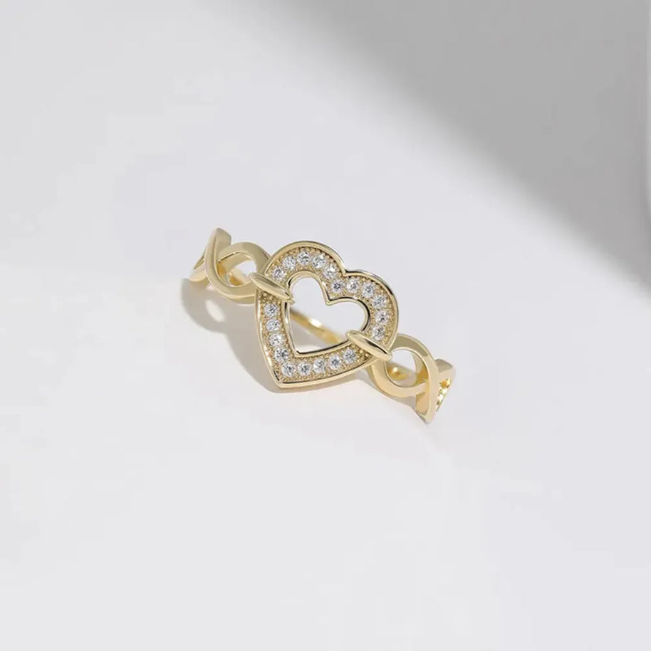 925 Sterling Silver Heart Ring-rings-Trendsi-Gold-6-[option4]-[option5]-[option6]-[option7]-[option8]-Shop-Boutique-Clothing-for-Women-Online
