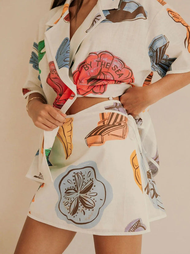 Button Up Short Sleeve Shirt and Shorts Set-Sets-Trendsi-[option4]-[option5]-[option6]-[option7]-[option8]-Shop-Boutique-Clothing-for-Women-Online