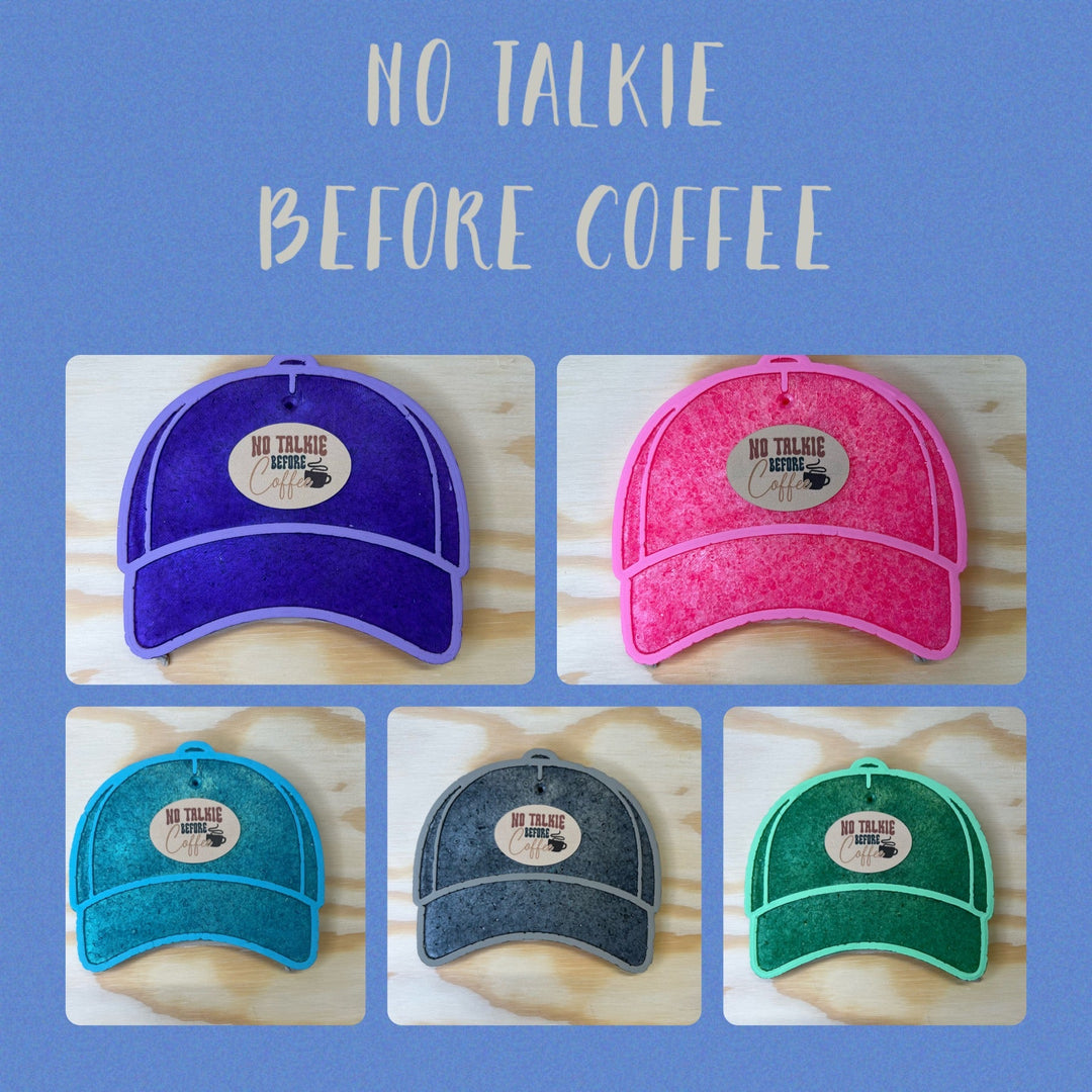 No Talkie Before Coffee Truck Patch Freshie-Bug & Bean Freshies-[option4]-[option5]-[option6]-[option7]-[option8]-Shop-Boutique-Clothing-for-Women-Online