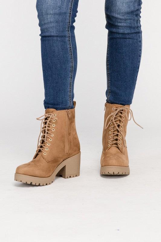 Fuzzy Lined Combat Boots-Fortune Dynamic-[option4]-[option5]-[option6]-[option7]-[option8]-Shop-Boutique-Clothing-for-Women-Online