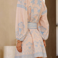Printed Button Down Shirt Dress with Belt-Dresses-Trendsi-[option4]-[option5]-[option6]-[option7]-[option8]-Shop-Boutique-Clothing-for-Women-Online