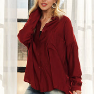 ADORA Button Down Linen Shirt-Blouses-Trendsi-[option4]-[option5]-[option6]-[option7]-[option8]-Shop-Boutique-Clothing-for-Women-Online