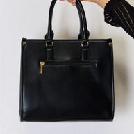 David Jones Argyle Pattern PU Leather Handbag-Bags-Trendsi-[option4]-[option5]-[option6]-[option7]-[option8]-Shop-Boutique-Clothing-for-Women-Online