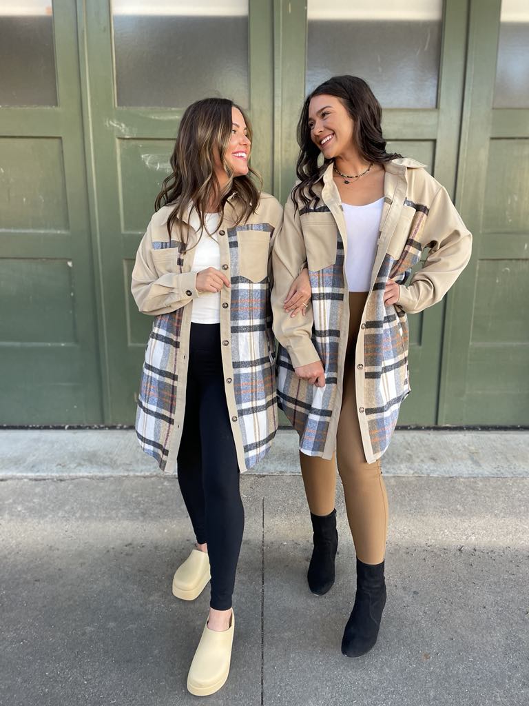 Durham Plaid Jacket in Two Colors-Womens-Ave Shops-[option4]-[option5]-[option6]-[option7]-[option8]-Shop-Boutique-Clothing-for-Women-Online