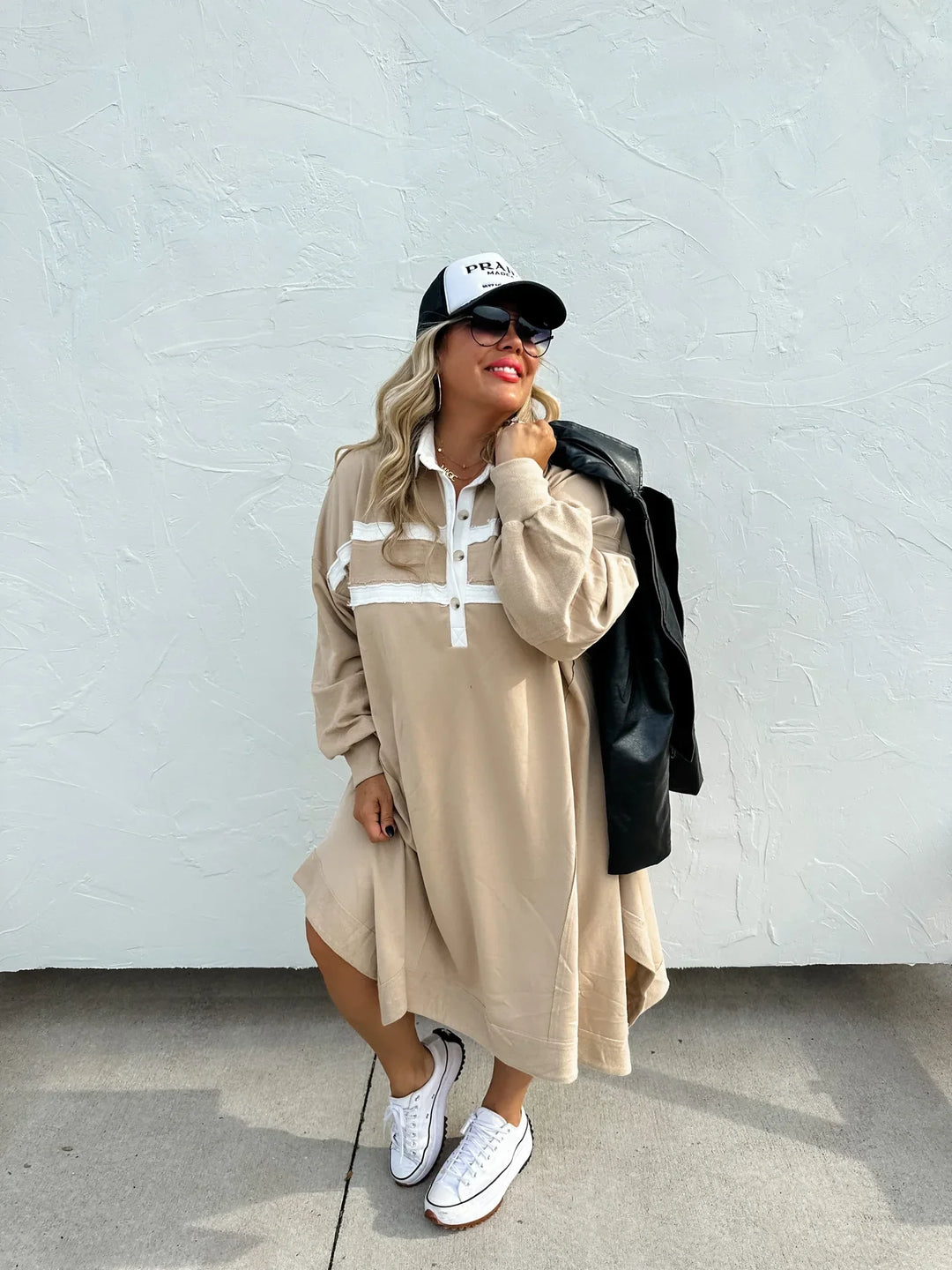 Blakeley Varsity Jersey Dress in Two Colors-Preorder-Ave Shops-[option4]-[option5]-[option6]-[option7]-[option8]-Shop-Boutique-Clothing-for-Women-Online