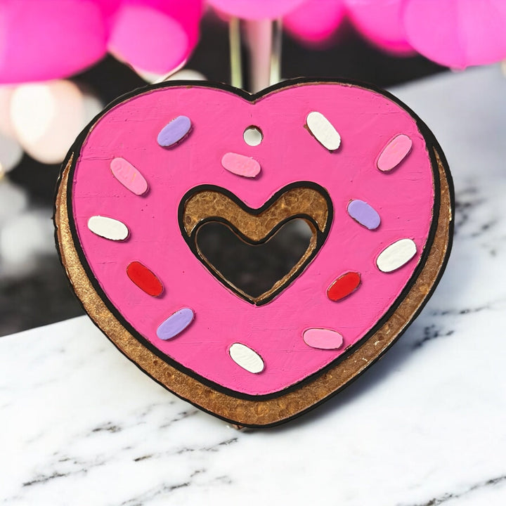 Heart Donut Freshie-Bug & Bean Freshies-[option4]-[option5]-[option6]-[option7]-[option8]-Shop-Boutique-Clothing-for-Women-Online